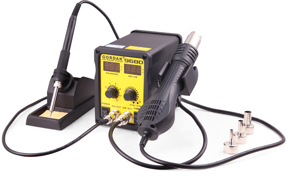GORDAK 968D Hot Air Soldering and Desoldering Station